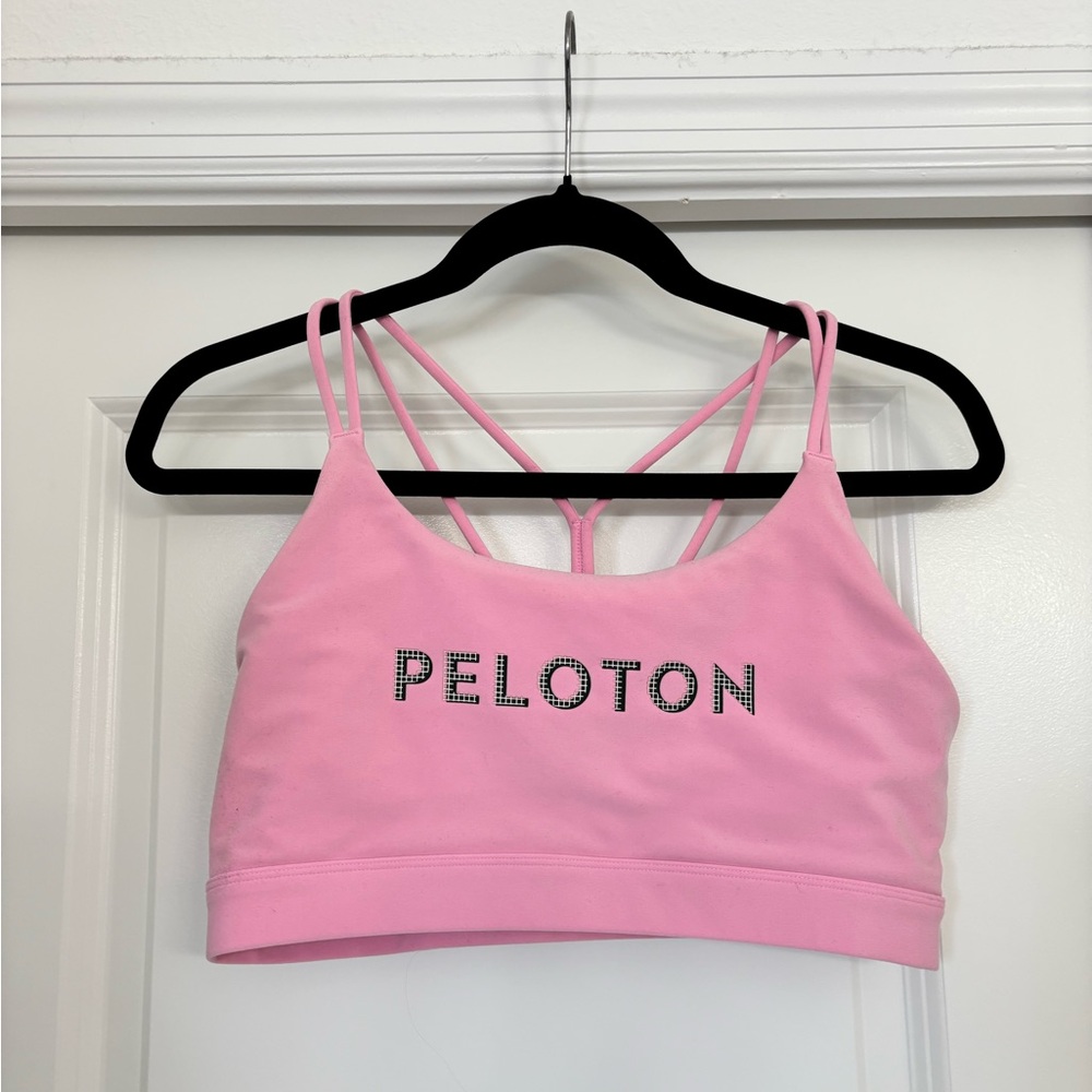 Peloton Pink Sports Bra